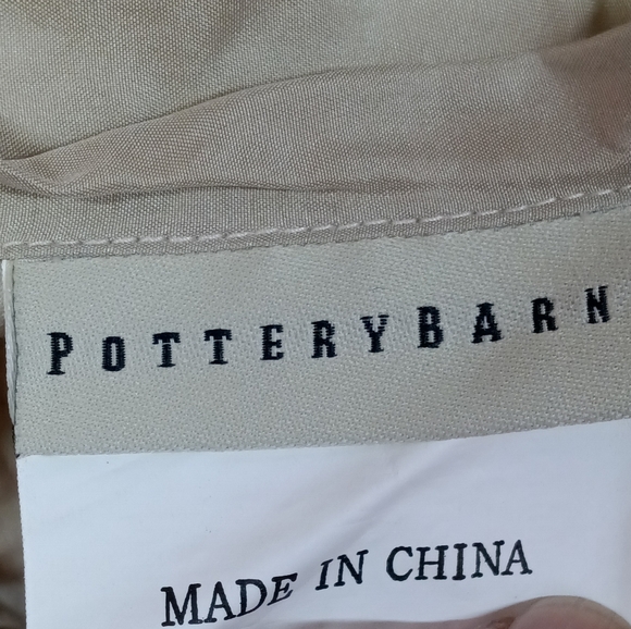 Pottery Barn Bedding Pottery Barn Silk Velvet Washed Pickstiched